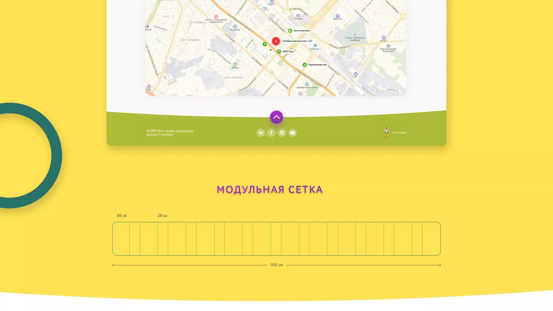 Разработка сайта детского активити-клуба «Домик гномика» в Еманжелинске