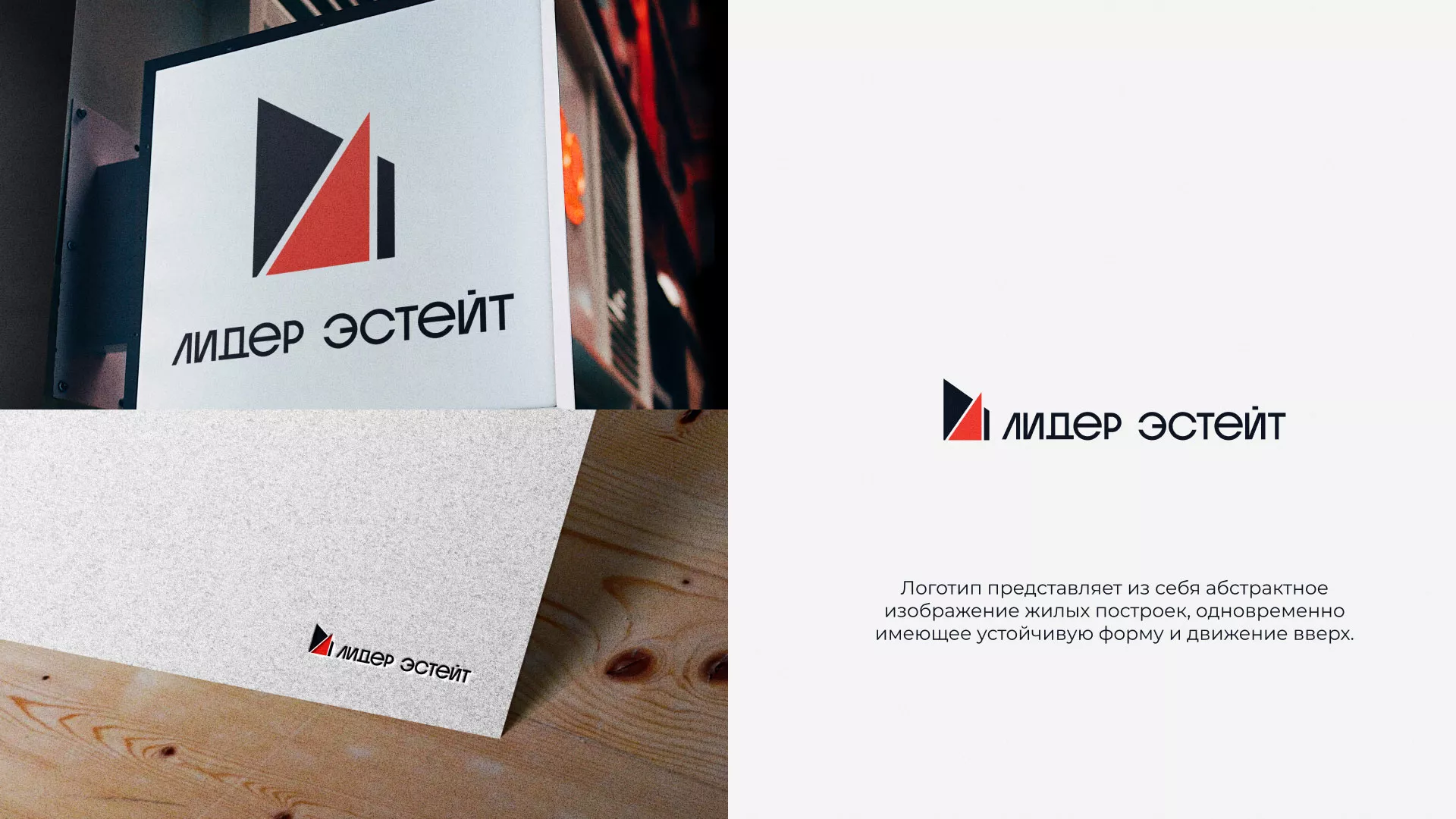 Сделали логотип для агентства недвижимости «Лидер Эстейт» в Еманжелинске