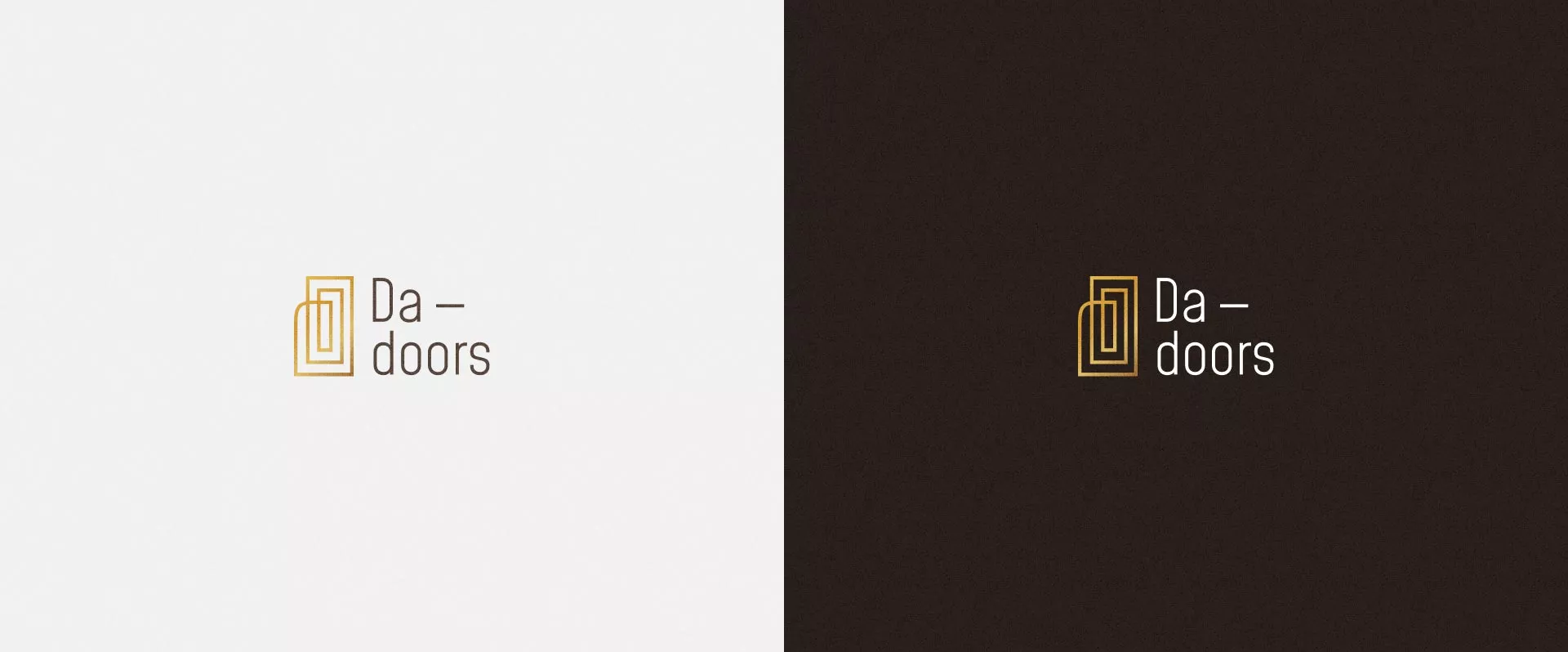 Разработка логотипа для компании «DA-DOORS» в Еманжелинске